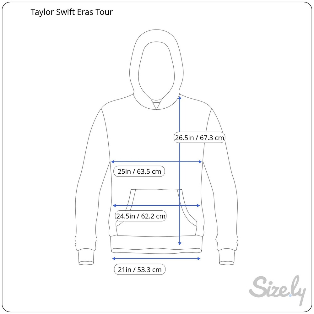 Taylor Swift The‎ Eras Tour Graphic Hoodie Sweatshirt Womens Size Small - Picture 12 of 12